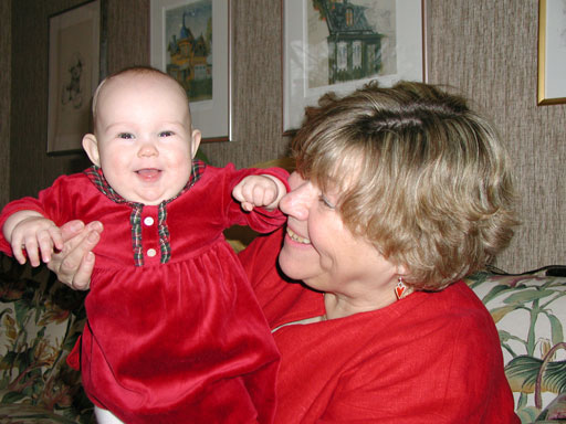 Emma och mormor